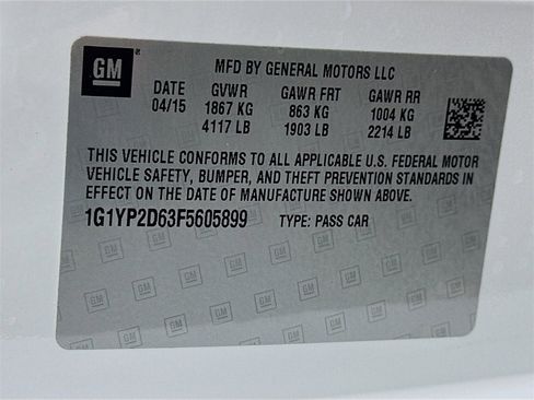 Used 2015 Chevrolet Corvette Z06 image 36