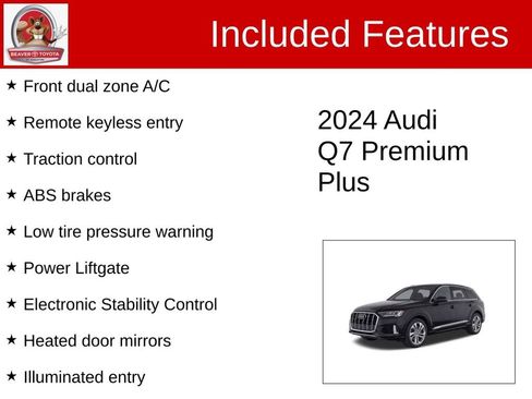 Used 2024 Audi Q7 3.0T Premium Plus AWD/4WD image 4