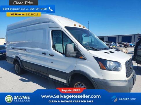 Used 2018 Ford Transit 350 148 High Roof Extended DRW RWD image 5