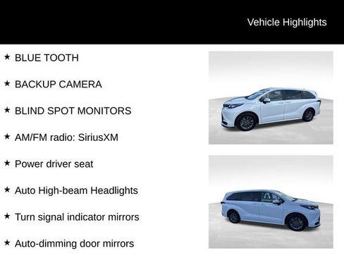 Used 2025 Toyota Sienna LE FWD image 5