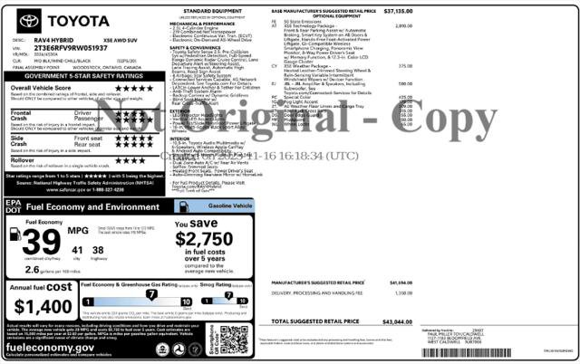 Used 2024 Toyota RAV4 XSE w/ Advanced Technology Package AWD/4WD image 4