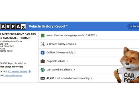 Certified 2022 Mercedes-Benz E 450 4MATIC All-Terrain Wagon image 3