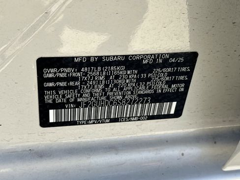 Used 2025 Subaru Crosstrek 2.0i Premium image 28