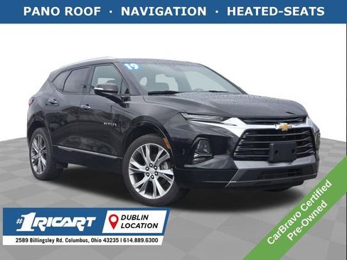 Used 2019 Chevrolet Blazer Premier w/ Sun and Wheels Package AWD/4WD image 1