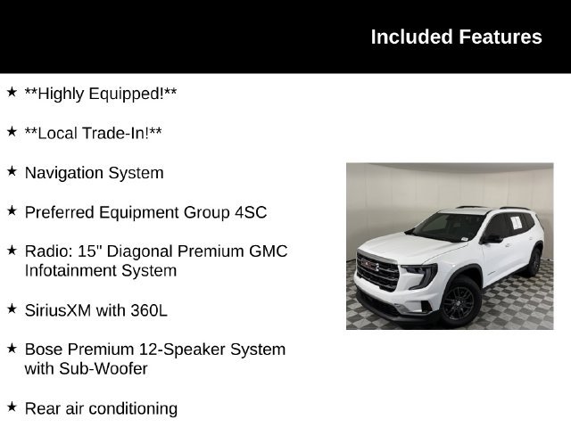Used 2025 GMC Acadia Elevation FWD image 4