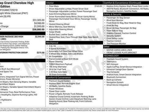 Used 2021 Jeep Grand Cherokee High Altitude AWD/4WD image 14