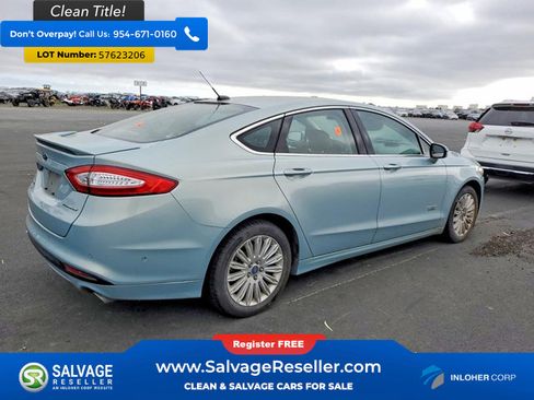 Used 2014 Ford Fusion Energi Titanium w/ Driver Assist Package FWD image 4