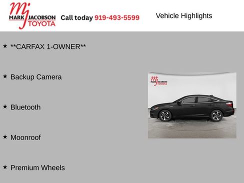 Used 2022 Honda Insight EX image 5
