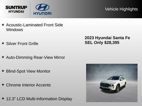 Used 2023 Hyundai Santa Fe SEL w/ Premium Package AWD/4WD image 21
