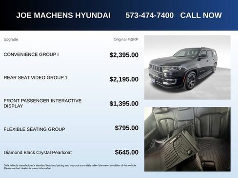 Used 2022 Jeep Wagoneer Series III w/ Convenience Group I AWD/4WD image 5