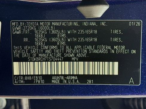 New 2026 Toyota Highlander XLE image 17