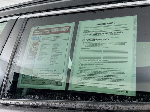 Used 2022 Jeep Compass Limited w/ Sun and Sound Group image 13