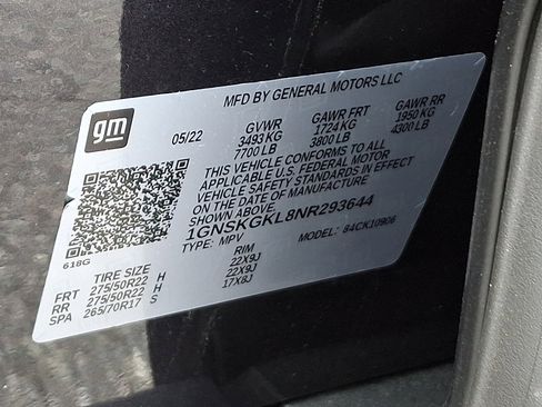 Used 2022 Chevrolet Suburban High Country image 27