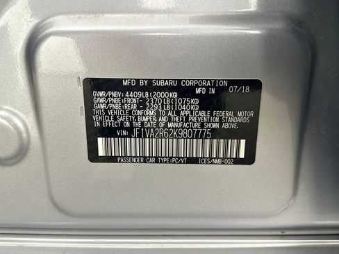 Used 2019 Subaru WRX STI image 14