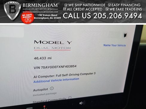 Used 2022 Tesla Model Y Performance AWD/4WD image 2