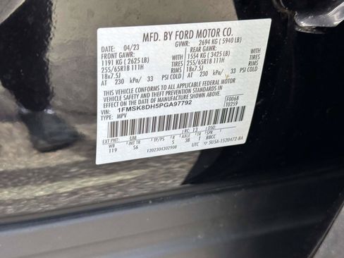 Certified 2023 Ford Explorer XLT w/ Equipment Group 202A AWD/4WD image 15