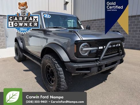 Certified 2022 Ford Bronco Wildtrak AWD/4WD image 1