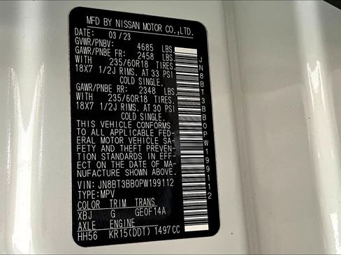 Certified 2023 Nissan Rogue SV w/ SV Premium B Package image 34