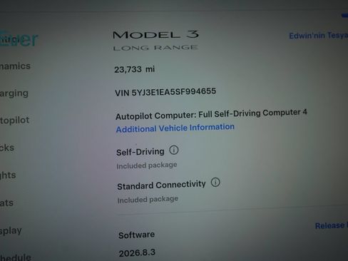 Used 2025 Tesla Model 3 Long Range RWD image 7