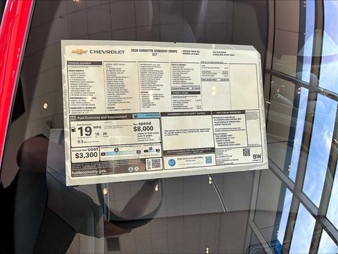 New 2026 Chevrolet Corvette Stingray Preferred Cpe w/ Battery Protection Package image 18