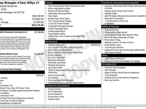 New 2026 Jeep Wrangler Willys image 28