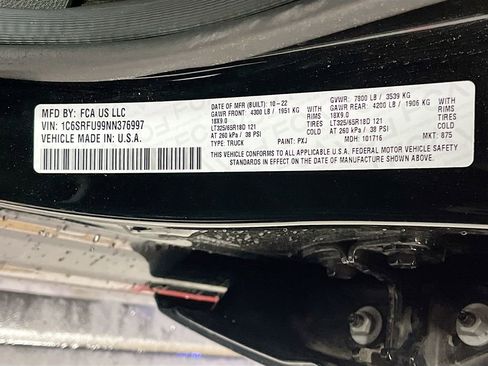 Used 2022 RAM 1500 TRX w/ TRX Level 2 Equipment Group image 33