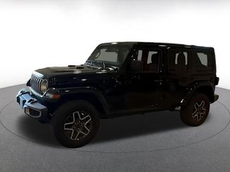 Used 2025 Jeep Wrangler Unlimited Sahara AWD/4WD video 2