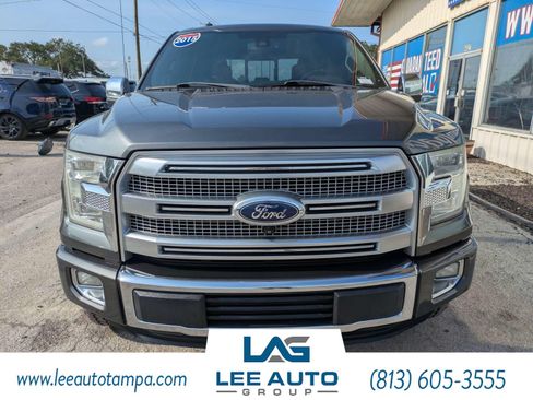 Used 2015 Ford F150 Platinum w/ Equipment Group 701A Luxury RWD image 8