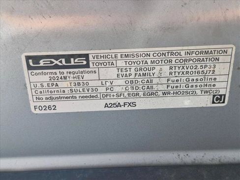 Certified 2024 Lexus ES 300h w/ Premium Package FWD image 22