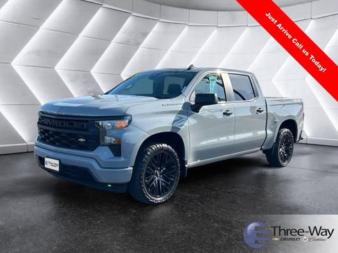 Certified 2024 Chevrolet Silverado 1500 Custom AWD/4WD image 1