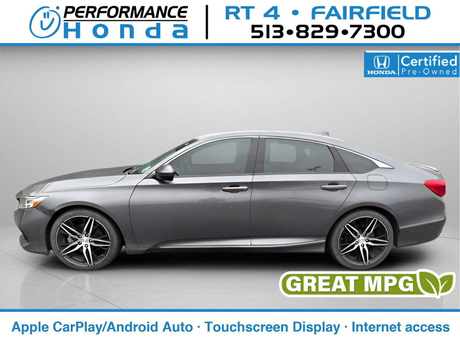 Used 2021 Honda Accord Touring image 1