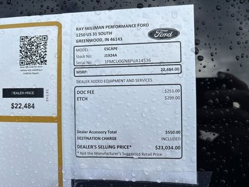 Certified 2023 Ford Escape Active w/ Cold Weather Package image 3