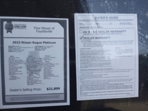 Used 2023 Nissan Rogue Platinum w/ Platinum Premium Package image 37