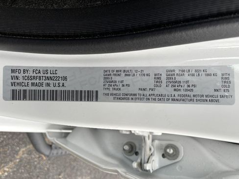 Used 2022 RAM 1500 Lone Star AWD/4WD image 13