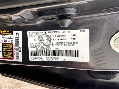 Used 2022 Toyota Tundra SR5 w/ TRD Sport Premium Package RWD image 36