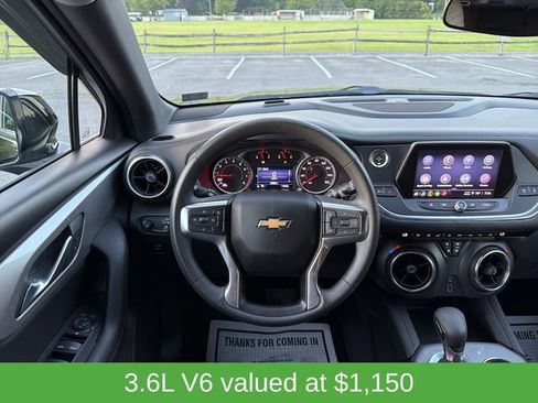 Used 2021 Chevrolet Blazer LT w/ LPO, Black Accent Package AWD/4WD image 2