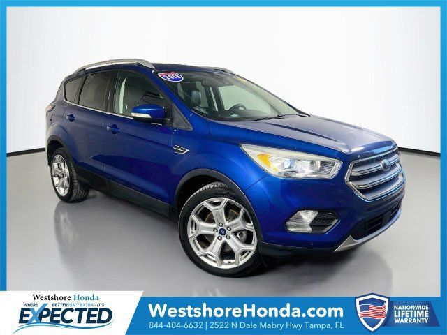Used 2018 Ford Escape Titanium w/ Ford Safe & Smart Package FWD image 1