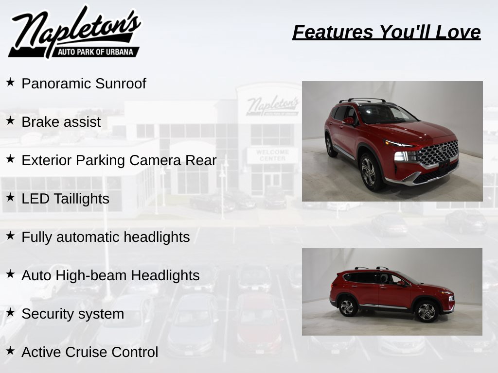 Used 2022 Hyundai Santa Fe SEL w/ Convenience + Premium Package AWD/4WD image 15