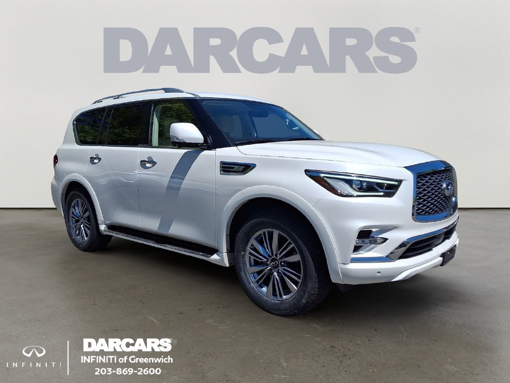 Used 2022 INFINITI QX80 Luxe w/ Cargo Package AWD/4WD image 1