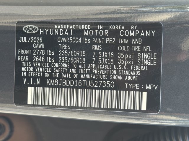 New 2026 Hyundai Tucson SEL AWD/4WD image 36