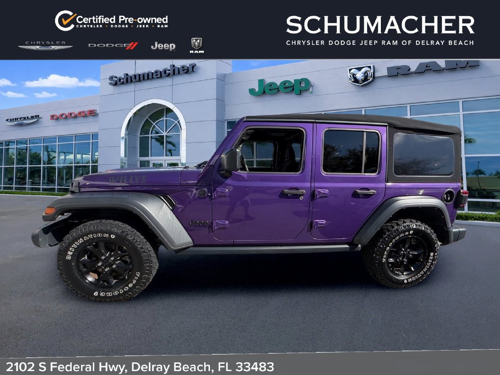 Certified 2023 Jeep Wrangler Unlimited Sport AWD/4WD image 4