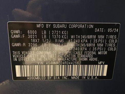 Used 2024 Subaru Ascent Premium w/ Convenience Package image 32