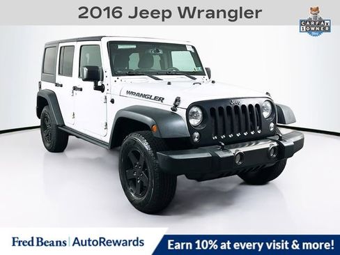 Used 2016 Jeep Wrangler Unlimited Sport image 1