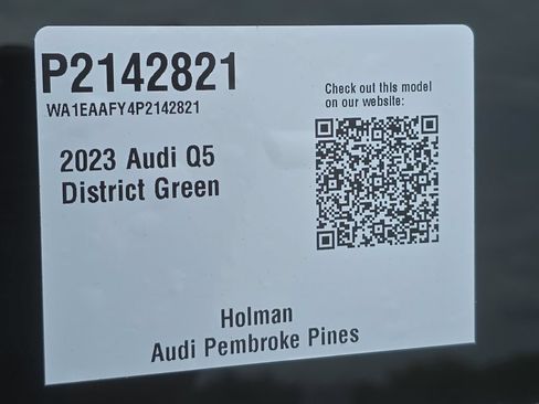 Used 2023 Audi Q5 2.0T Premium Plus w/ Premium Plus Package AWD/4WD image 33