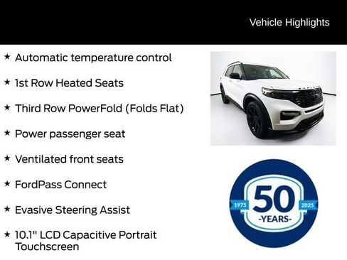 Certified 2022 Ford Explorer ST w/ Equipment Group 401A image 16