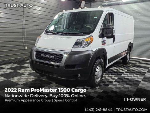 Used 2022 RAM ProMaster 1500 w/ Premium Appearance Group image 1