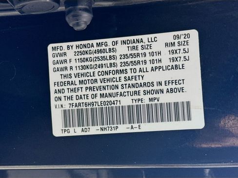 Used 2020 Honda CR-V Touring image 34