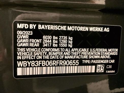 Certified 2024 BMW i4 xDrive40i w/ M Sport Package AWD/4WD image 32