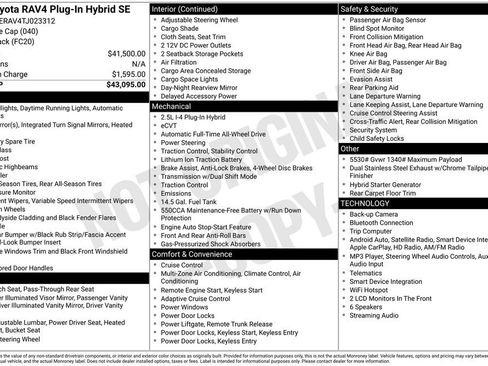 Used 2026 Toyota RAV4 SE AWD/4WD image 32