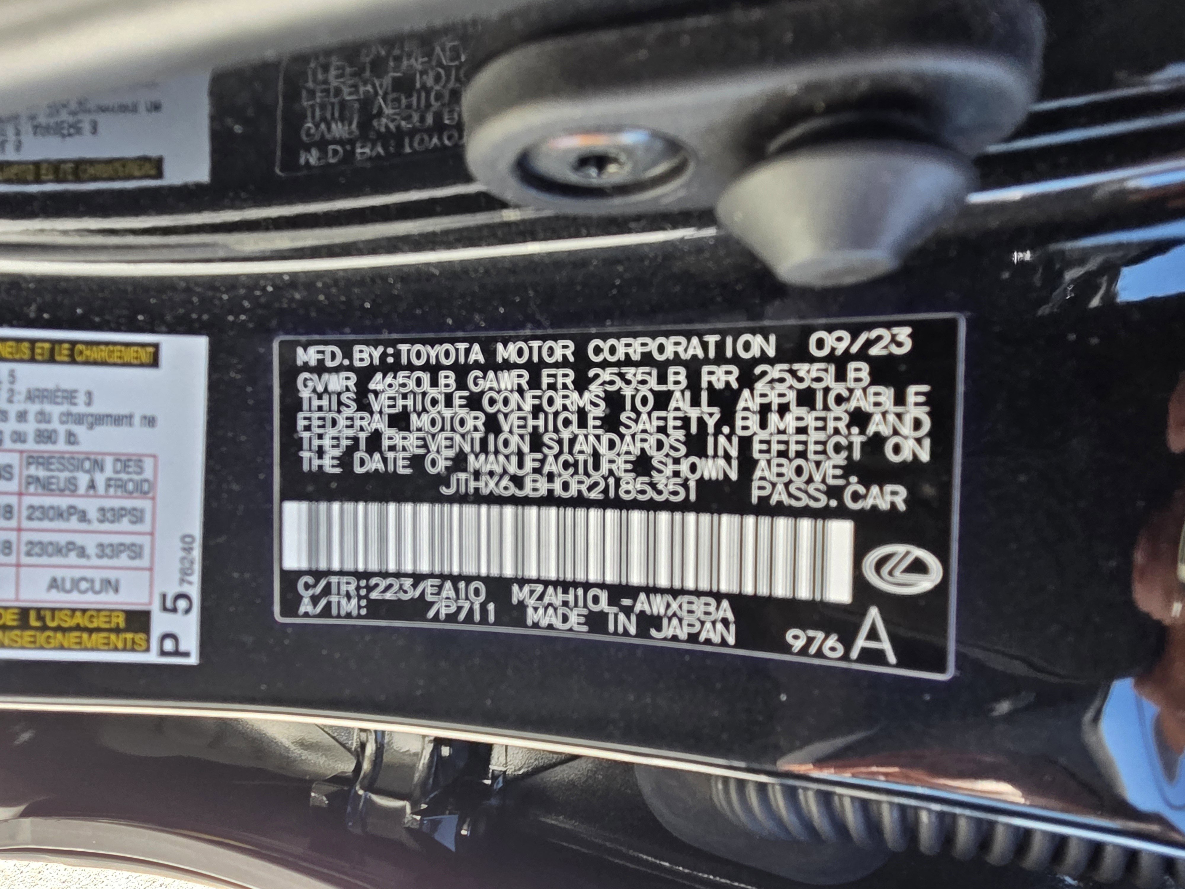 Used 2024 Lexus UX 250h FWD image 28